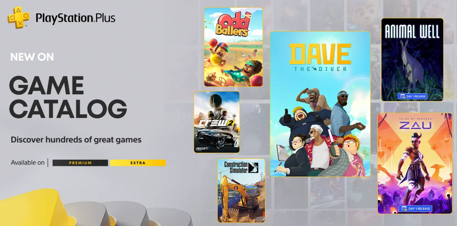 Playstation Plus April 2024 Game Catalogue